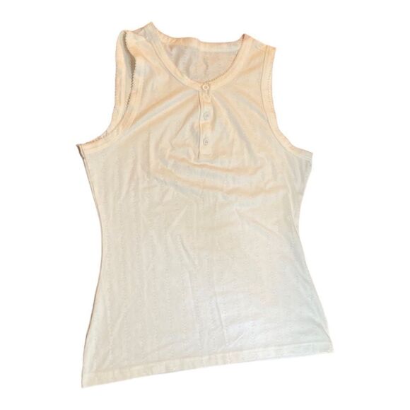 No Brand Women’s White Button Top - Picture 1 of 3